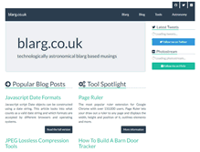 Tablet Screenshot of blarg.co.uk